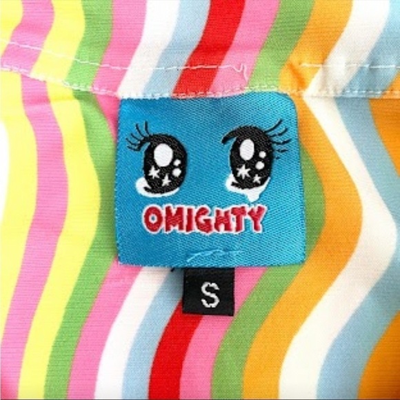OMighty Rainbow Squiggly Shirt Small - Picture 9 of 13